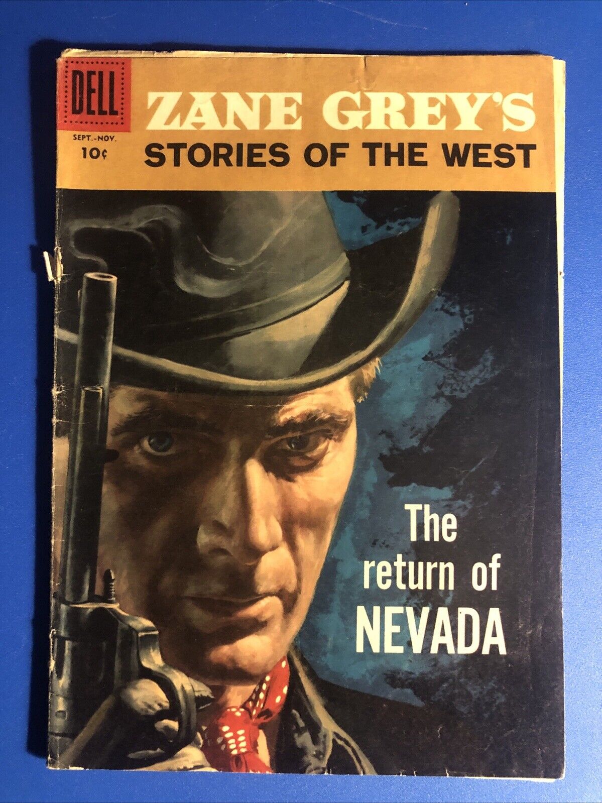 zane grey’s stories of the west “The return of NEVADA”  1958 #39