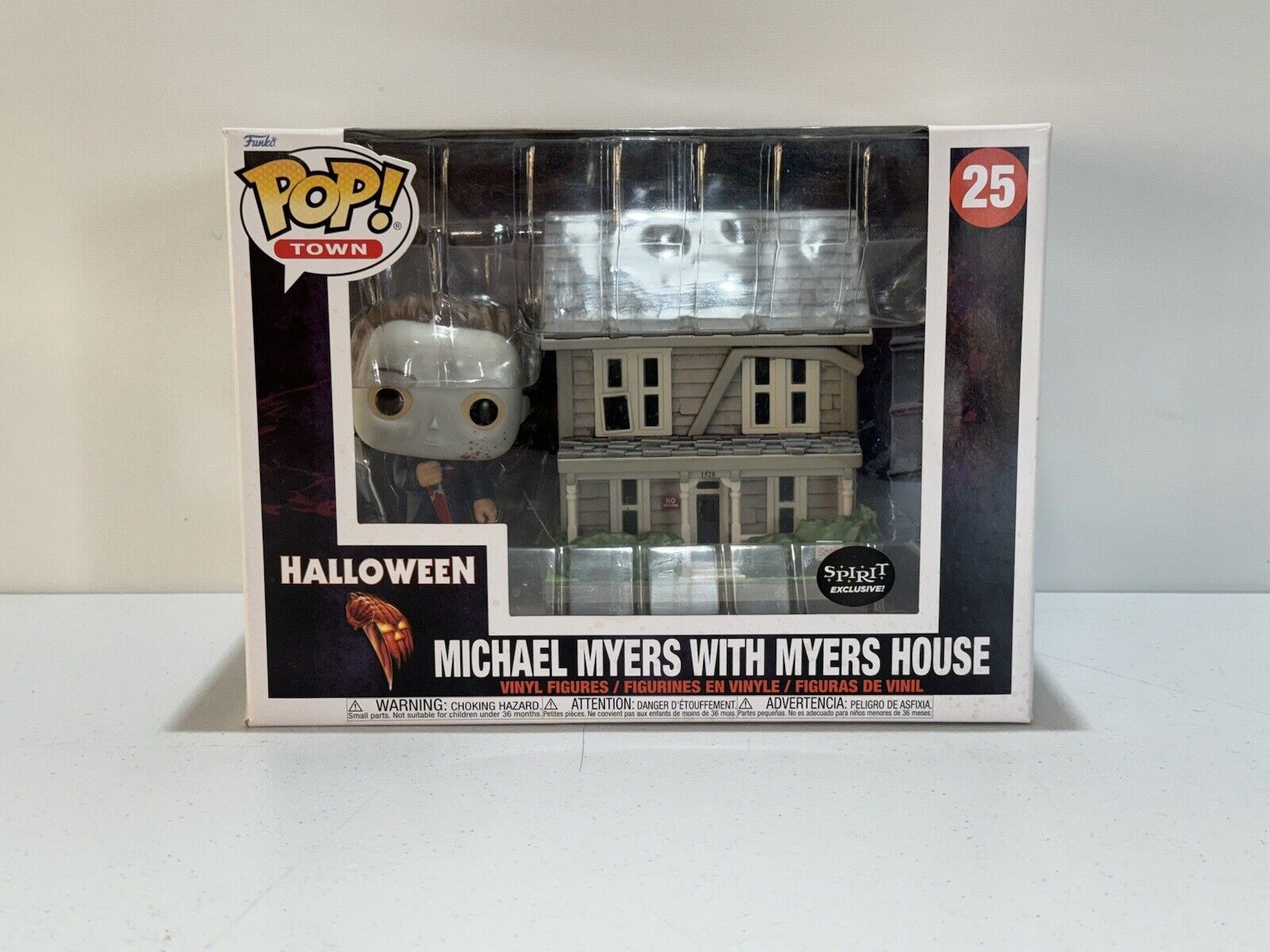 Funko POP Michael Myers with Myers House #25 Halloween Spirit Exclusive New