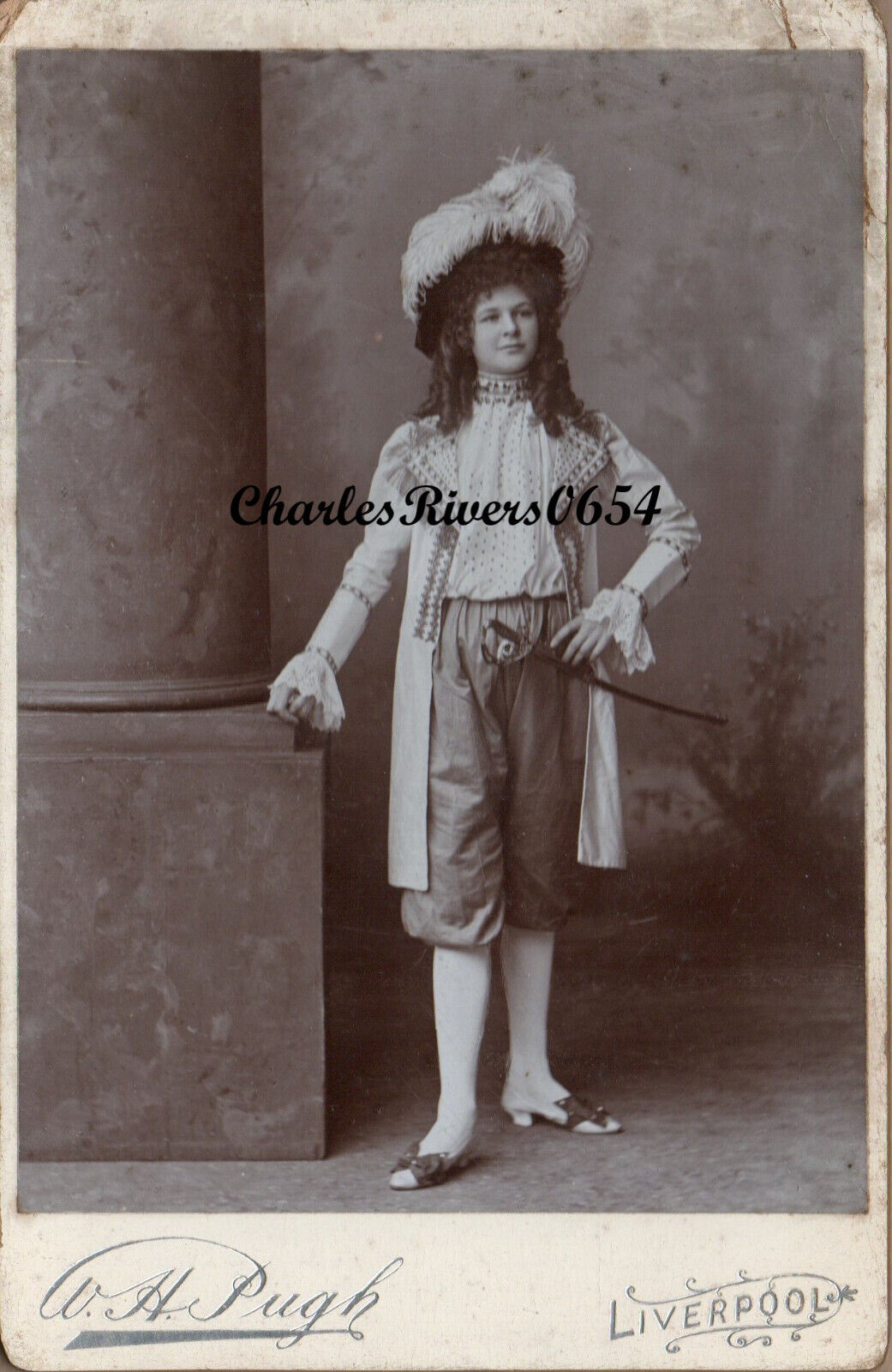LIVERPOOL CABINET CARD \