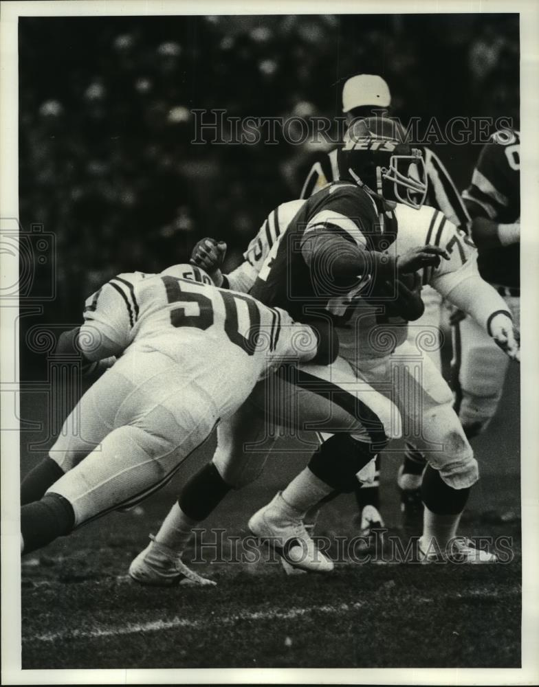1981 Press Photo Clifton McNeil, New York Jets Football - lfx01660