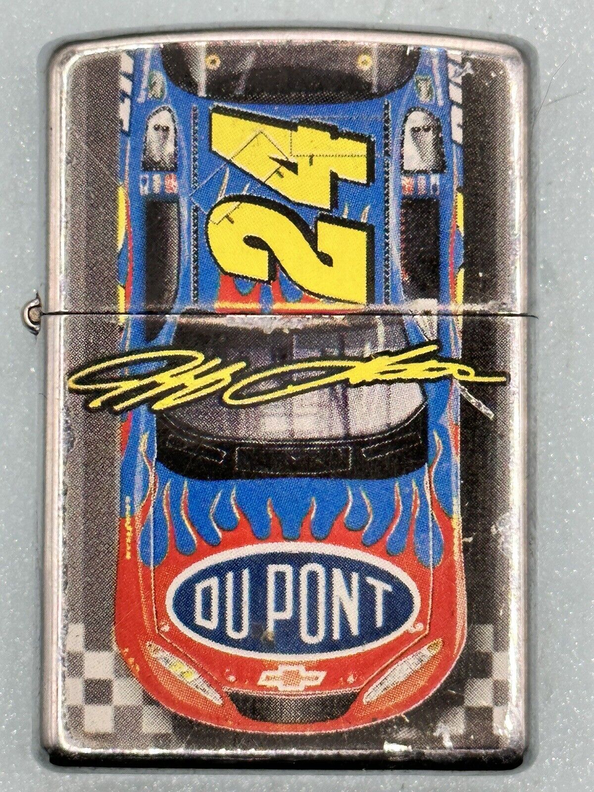 Vintage 2005 Jeff Gordon #24 DuPont Zippo Lighter