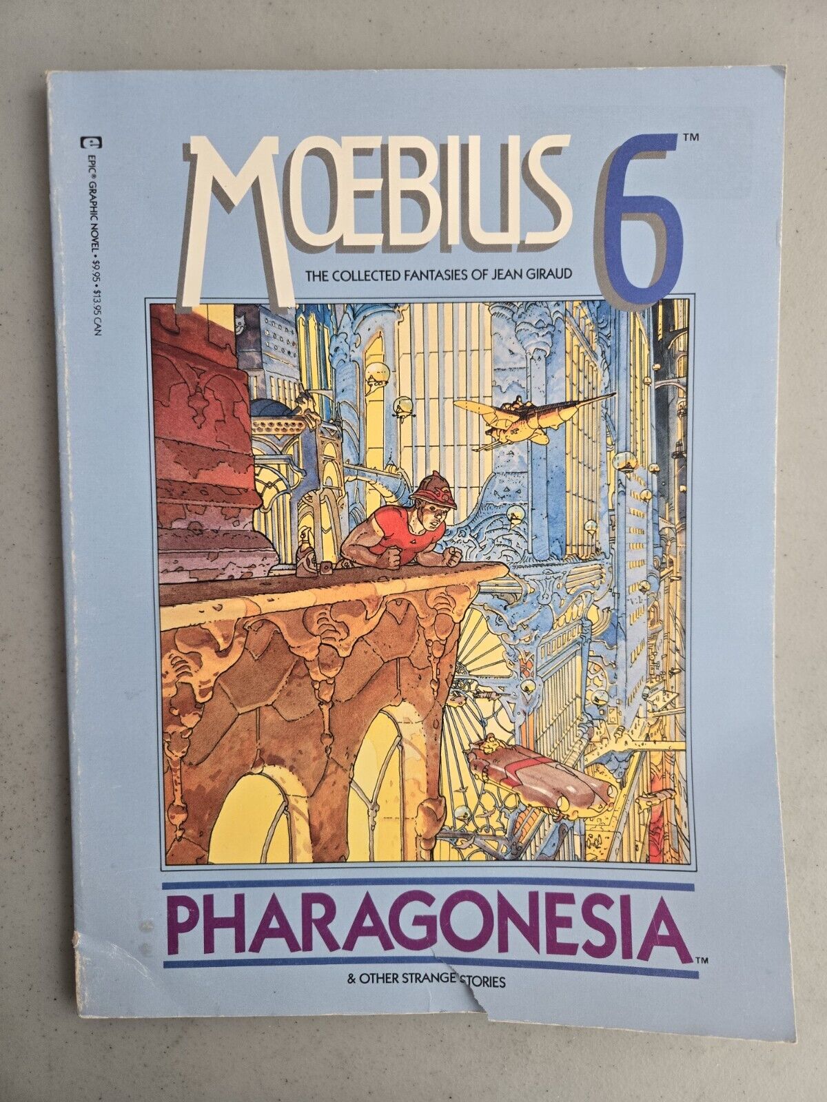 Pharagonesia - Moebius - Jean Giraud Graphic Novel Epic Comics #6 1988