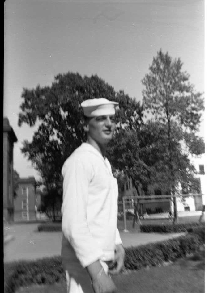 ORIGINAL VINTAGE NEGATIVE: Navy Sailor Man Male Uniform USN 40's 40s WW2 WWII