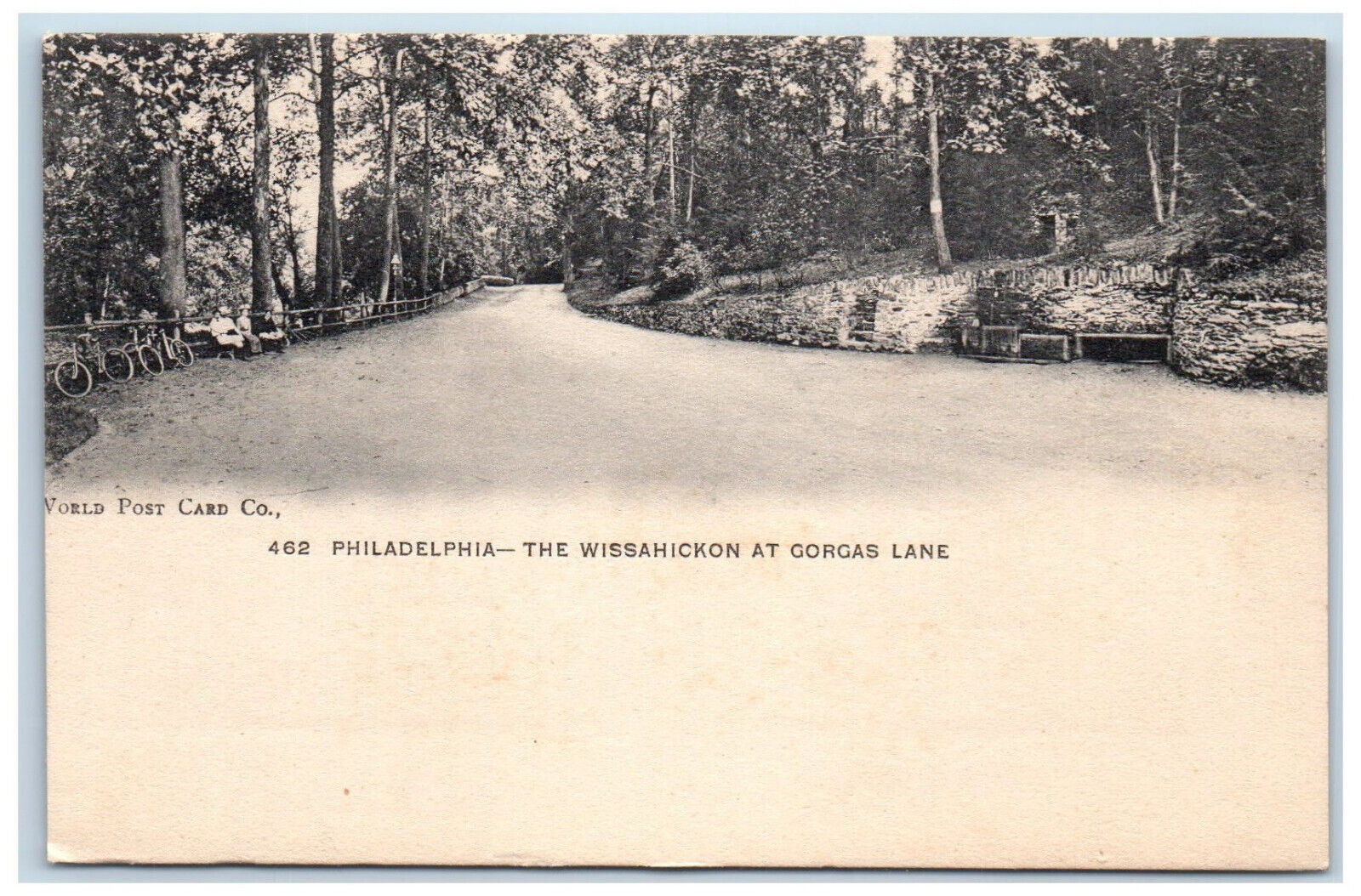 c1905 The Wissahickon at Gorgas Lane Philadelphia Pennsylvania PA Postcard