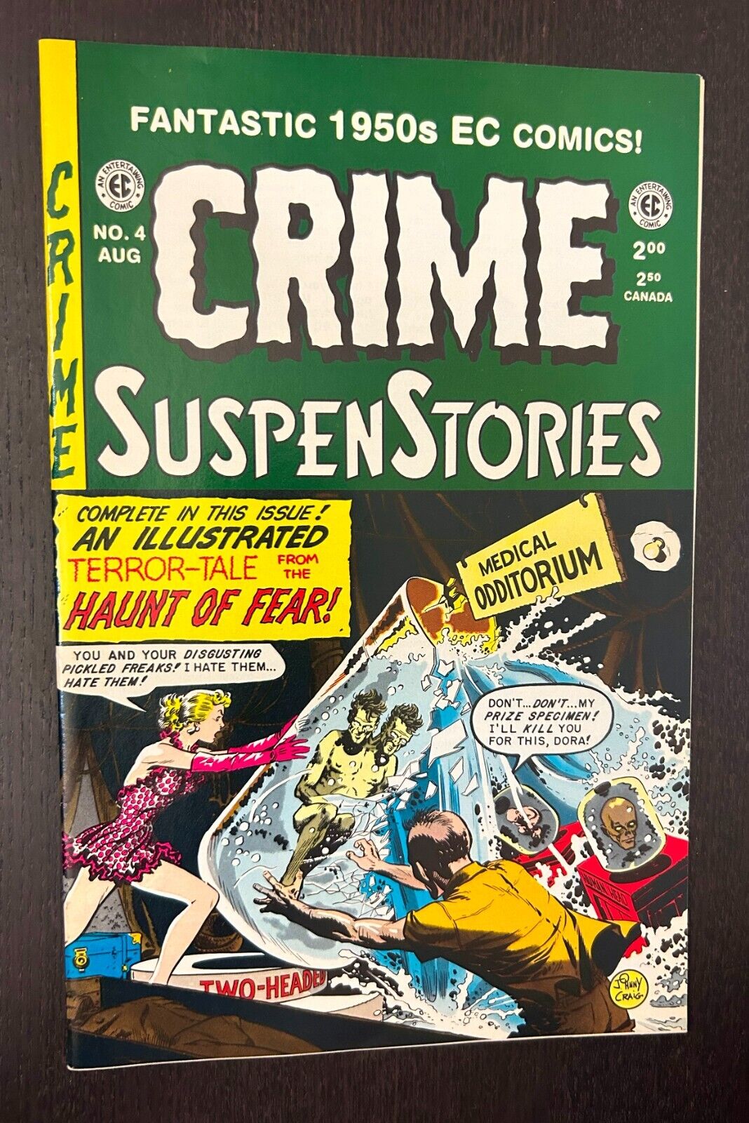 CRIME SUSPENSTORIES #4 (Gemstone / EC Comics 1993) -- Horror -- VF