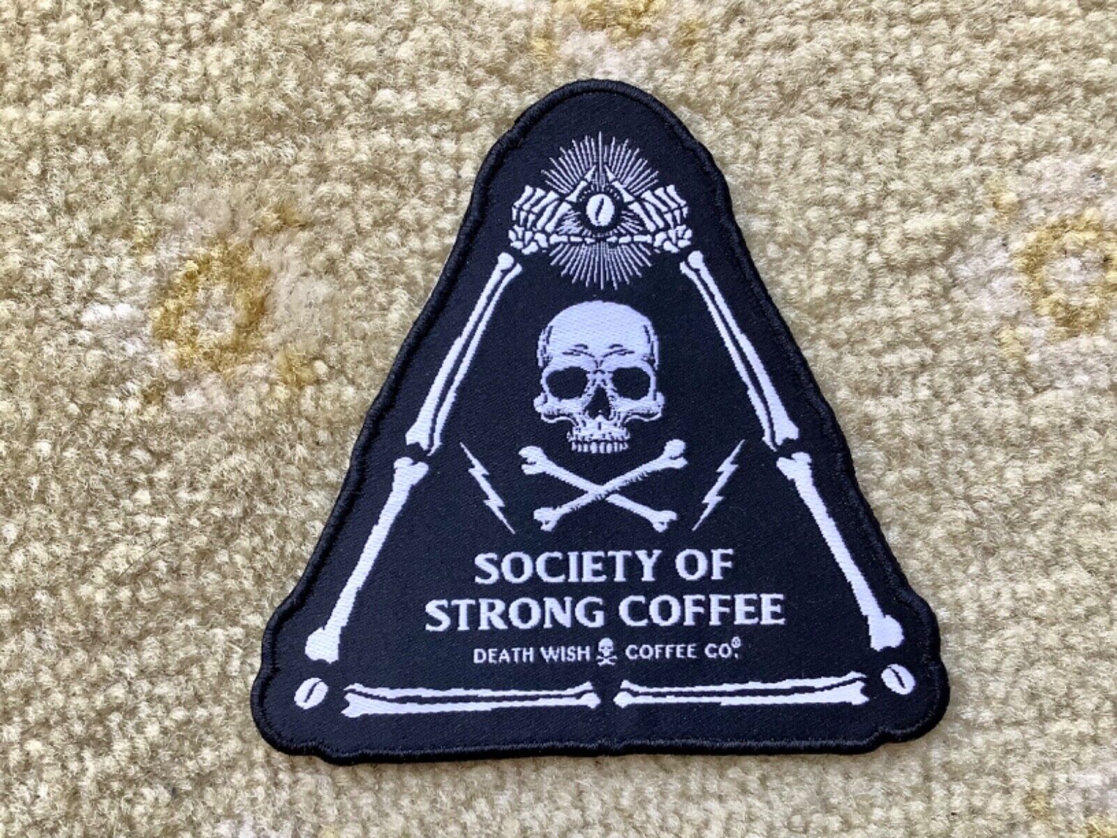 Death Wish Coffee Company Society Of Strong Coffee Patch Collectibles Mug Swag