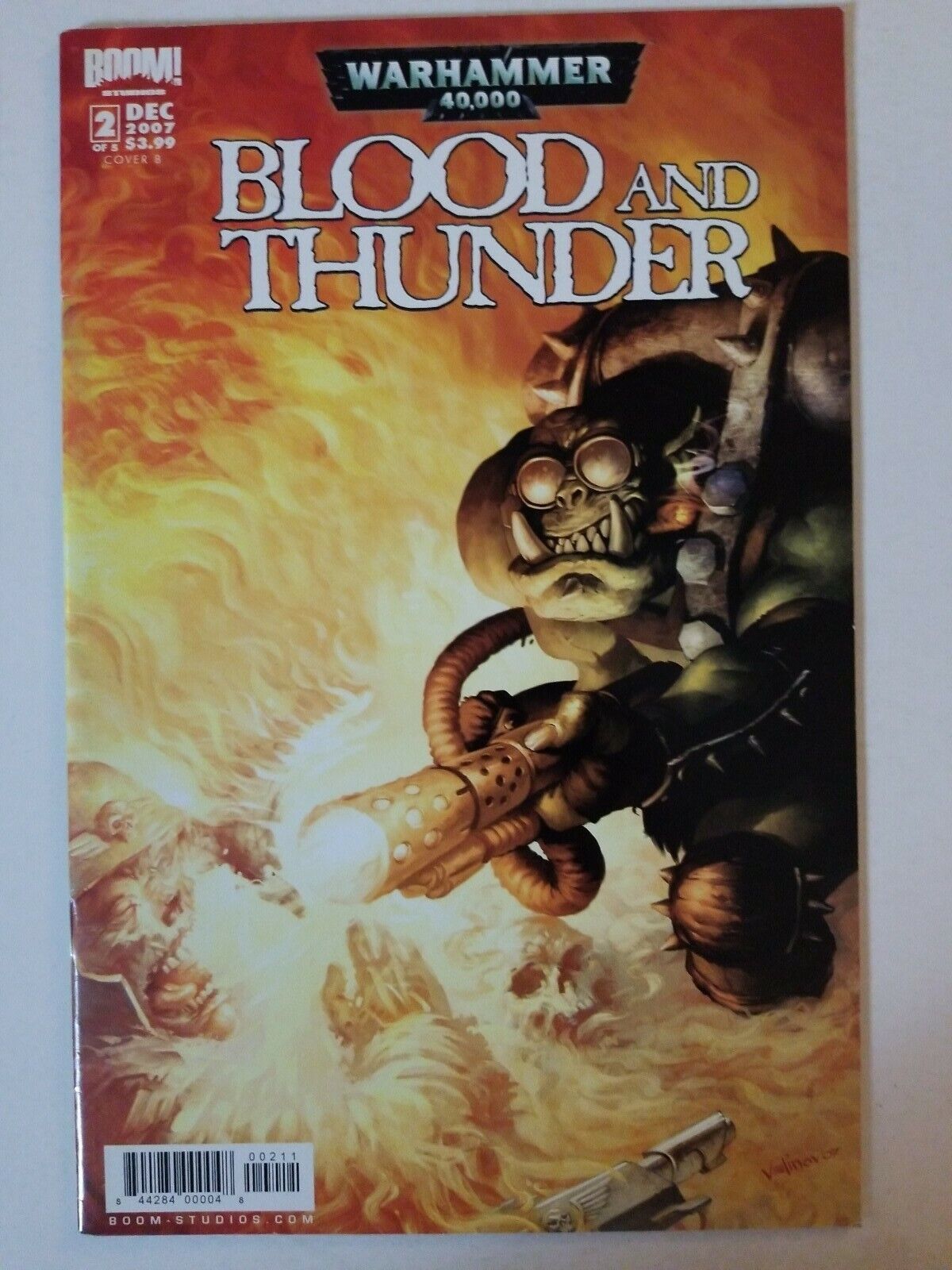 Warhammer 40000 Blood and Thunder (2007) #2 - Fine - 40k, Cover B