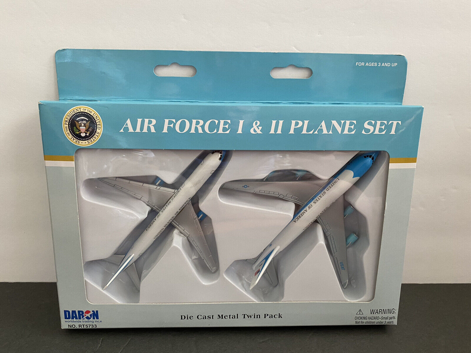 Daron Air Force I & Air Force II Plane Set NO. RT5733 ~ NIB