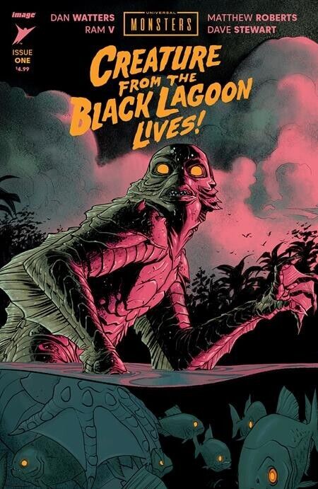 UNIVERSAL MONSTERS CREATURE FROM THE BLACK LAGOON LIVES #1 CVR A-NOW SHIPPING