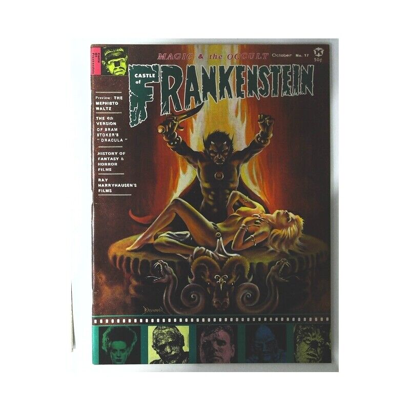 Castle of Frankenstein #17 in Very Fine minus condition. [u]