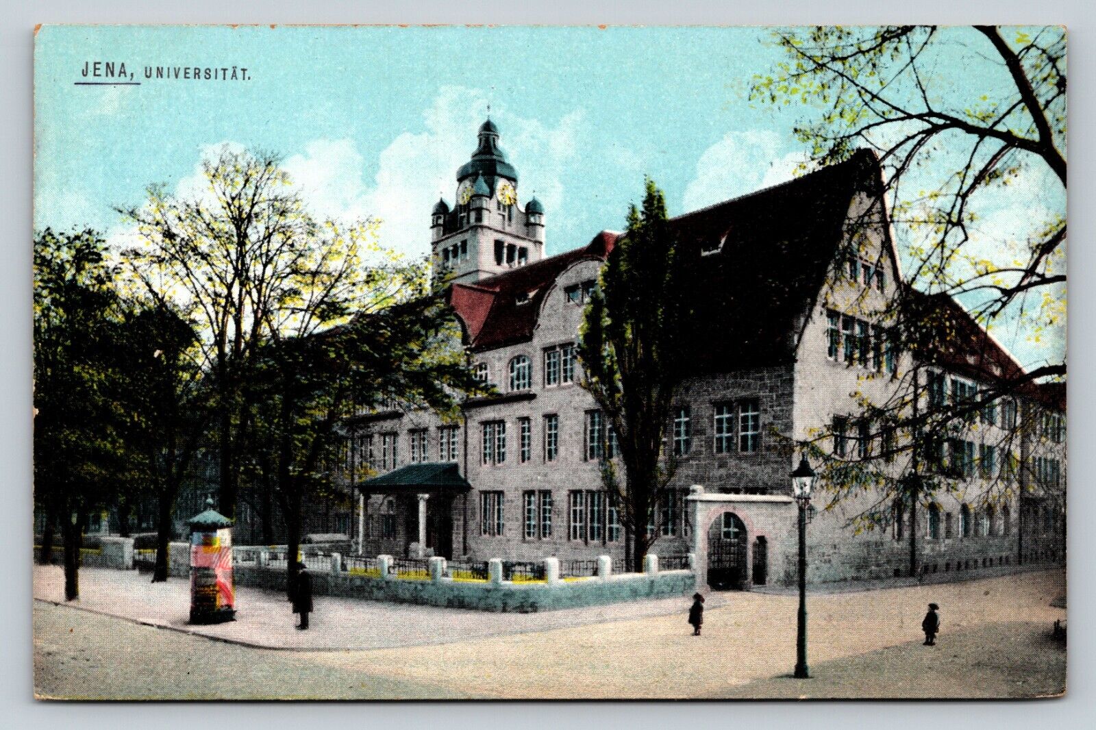 Jena Thuringia Germany Friedrich Schiller University Jena VINTAGE Postcard