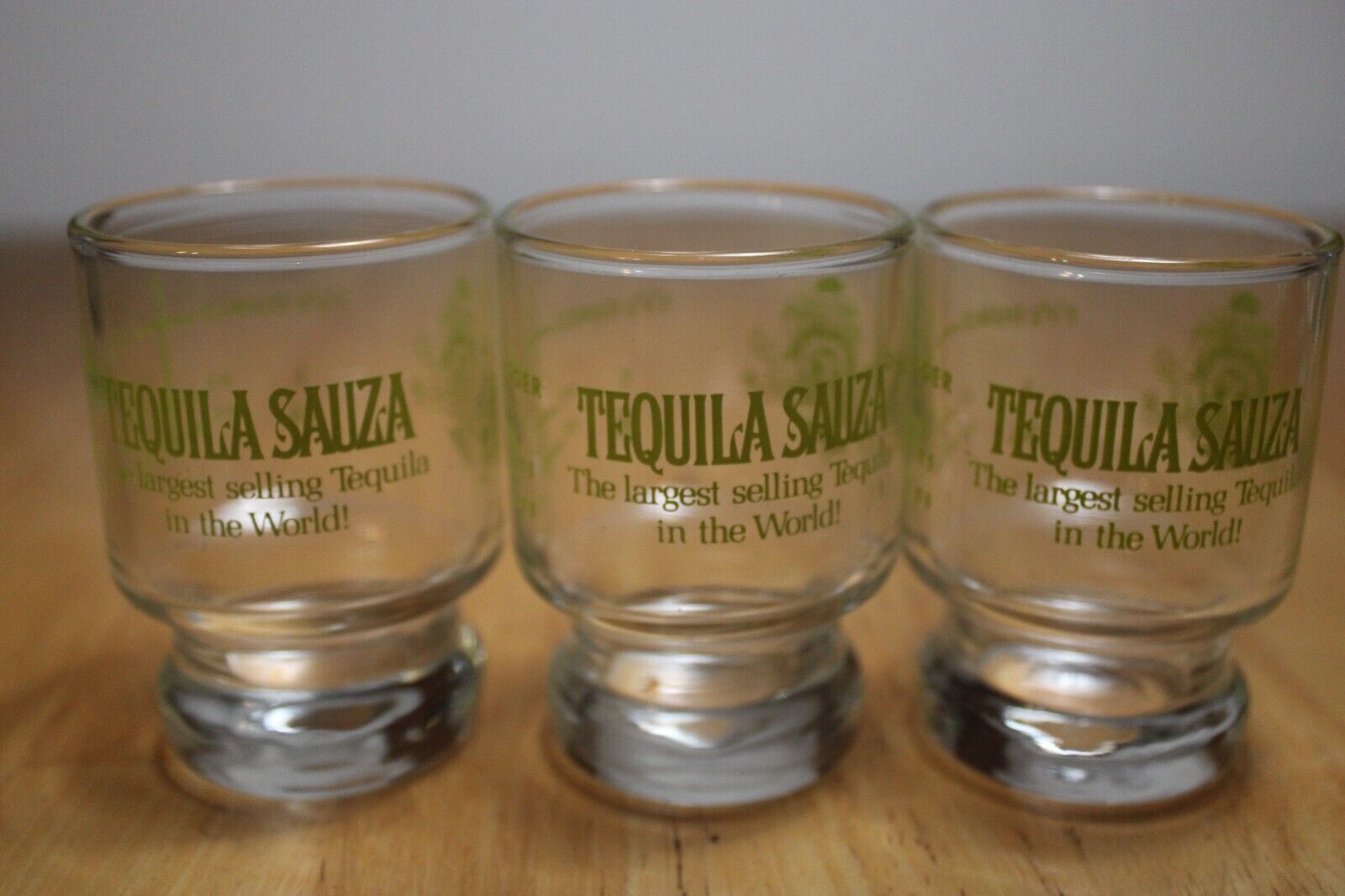 Tequila Sauza shot glasses set of 3