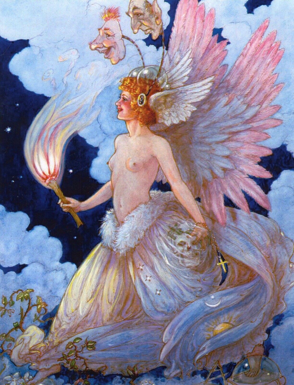 Fairy Wings, Harold Gaze (1885-1962), Author & Illustrator --POSTCARD