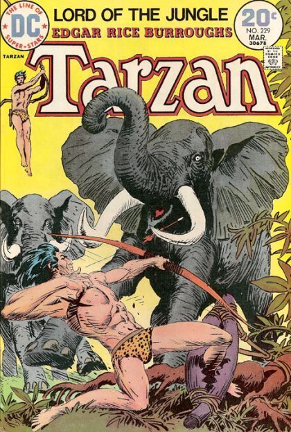 DC Comics Tarzan #229 1974 6.0 FN