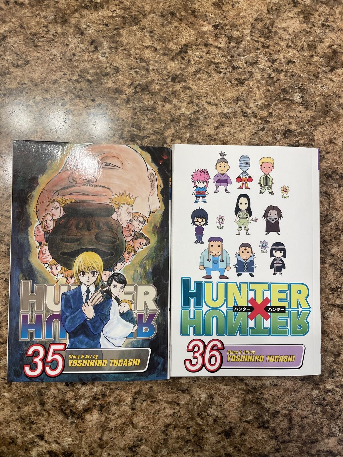 hunter x hunter manga english Volumes 35 & 36