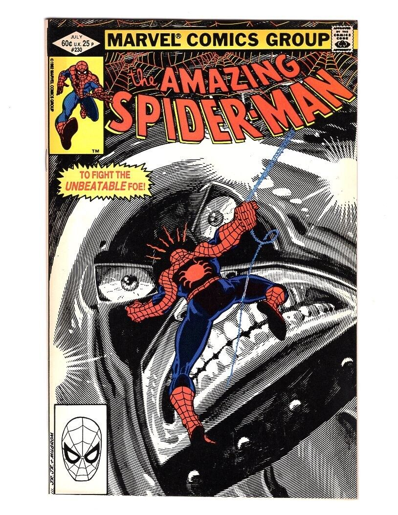 Amazing Spider-Man 230 7.0 VF Juggernaut Marvel Comics 1982