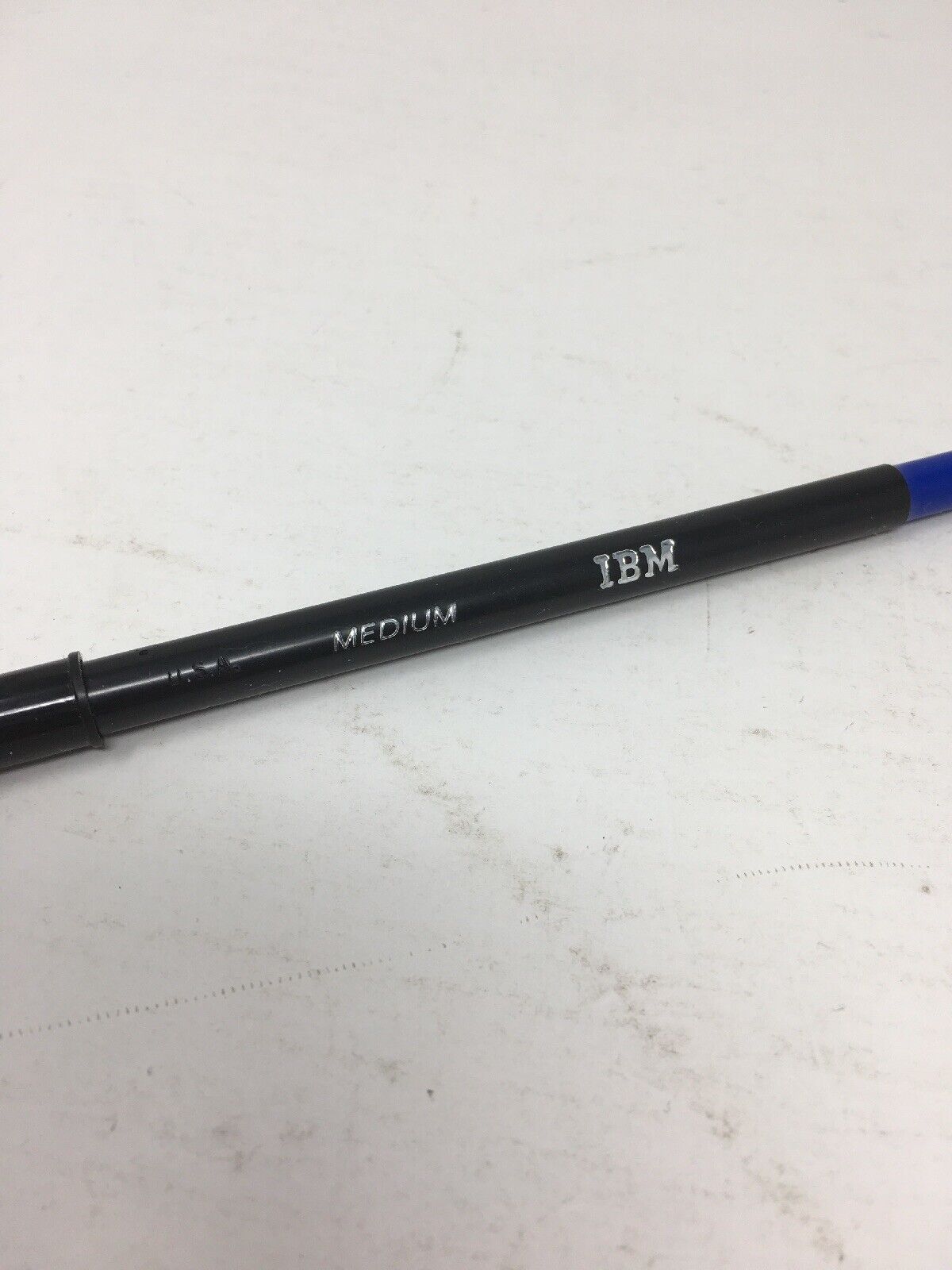 Vintage IBM Ballpoint Pen Removable Cap Advertising Medium