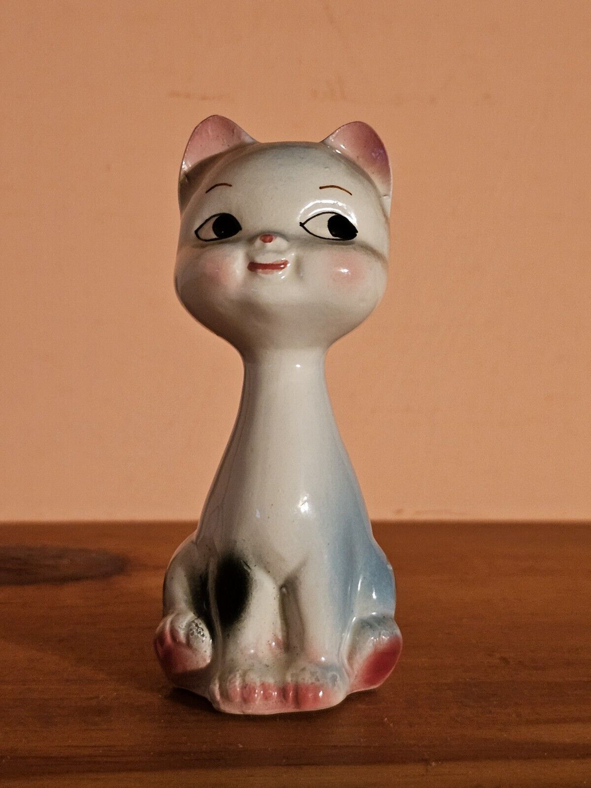 Vintage Salt Shaker Cozy Kitten  Japan 