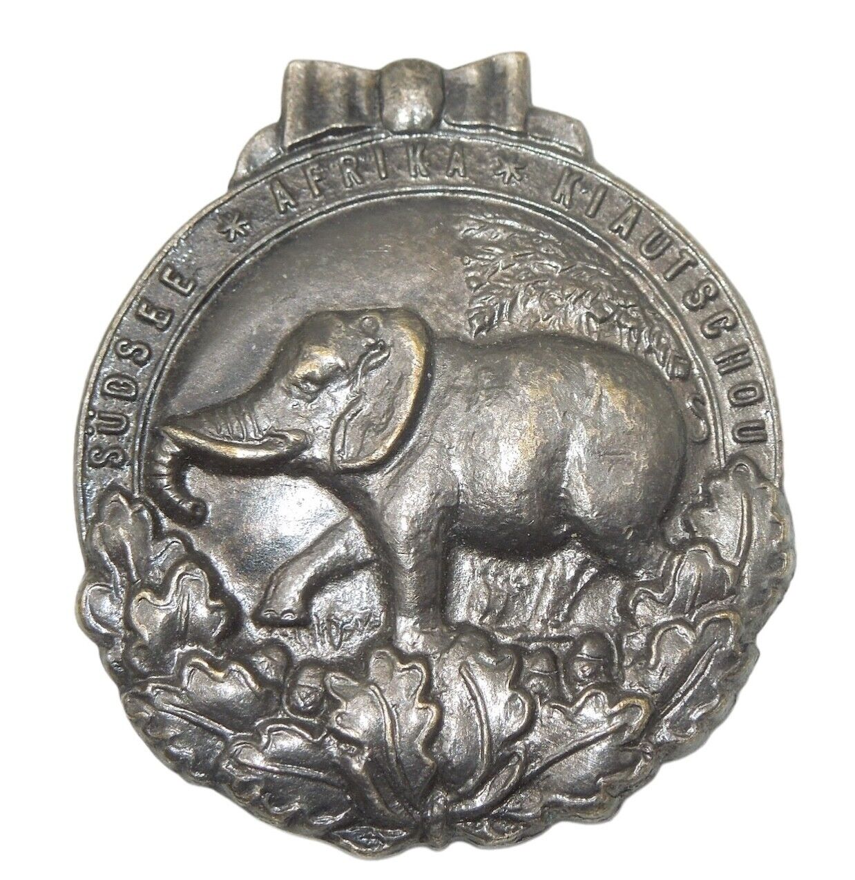 Original German East Africa Colonial Service Badge South 1921 Elephant Order