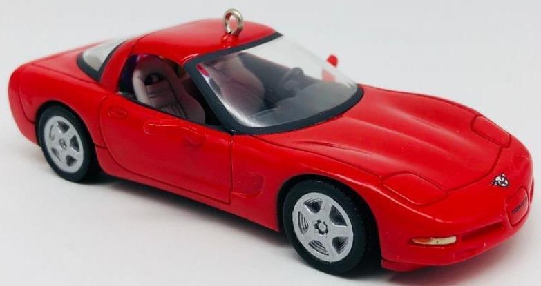 1997 Corvette Hallmark Ornament GM General Motors Torch Red