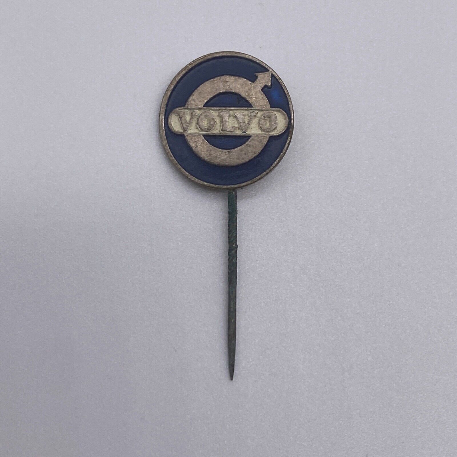 Vintage Volvo Logo Emblem Metal Automotive Lapel Hat Stick Pin