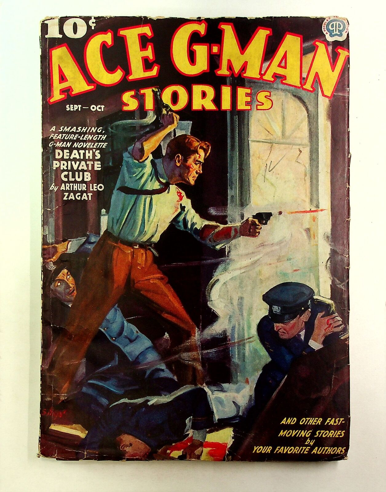 Ace G-Man Stories Pulp Oct 1937 Vol. 3 #1 VG