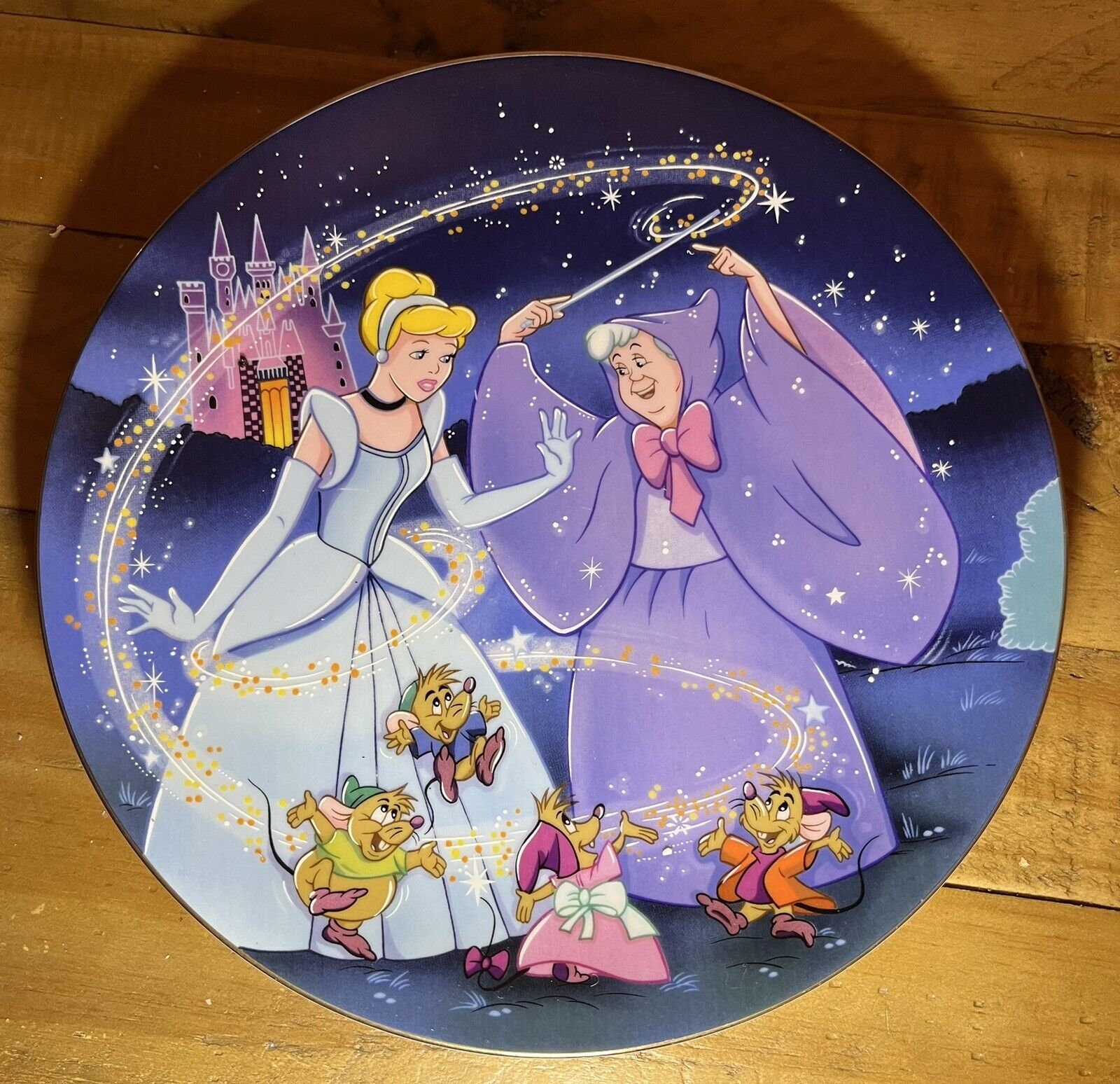 Rare Disney’s Cinderella Collectable Plate Kenleys Limited