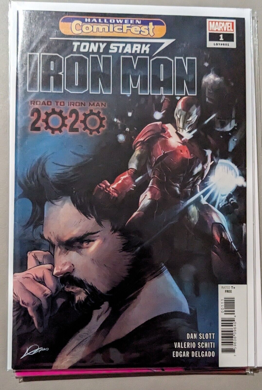 Tony Stark Iron Man Number One Halloween Comic Fest Road To Iron Man 2020
