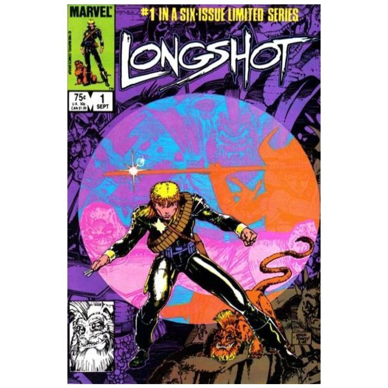 Longshot (1985 series) #1 in Near Mint minus condition. Marvel comics [k&