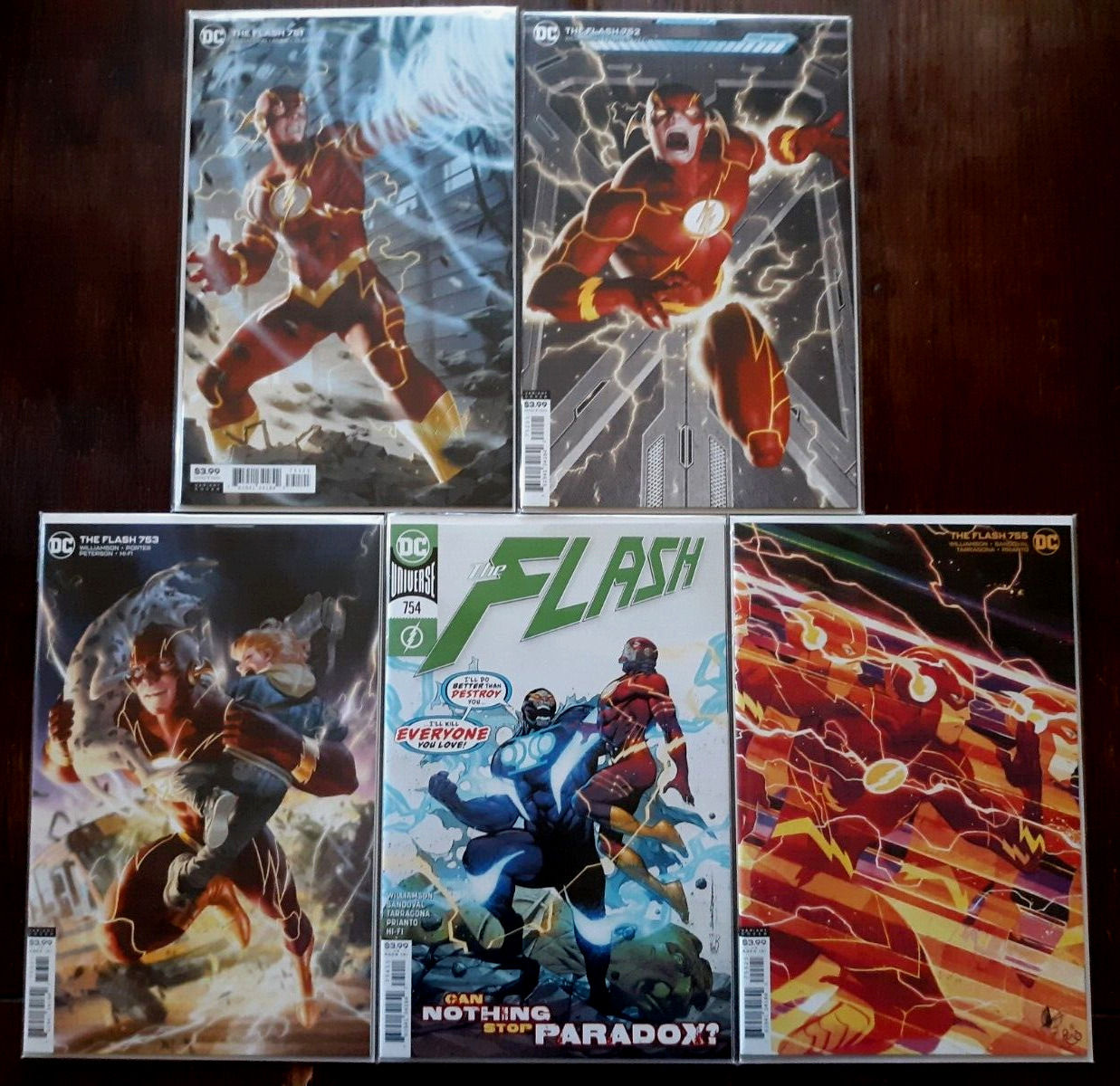 THE FLASH #751-755 (2020 DC) THE FLASH AGE - KEY ISSUE VARIANTS *FREE SHIPPING*