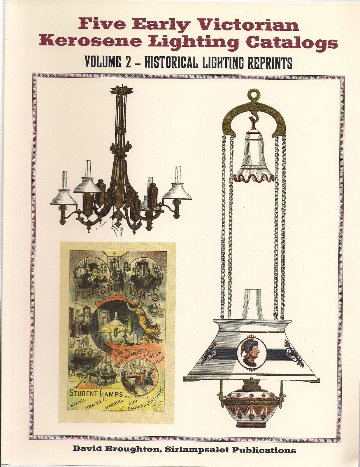 Five Early Victorian Lamp Catalogs V2   reprint LAST ONE