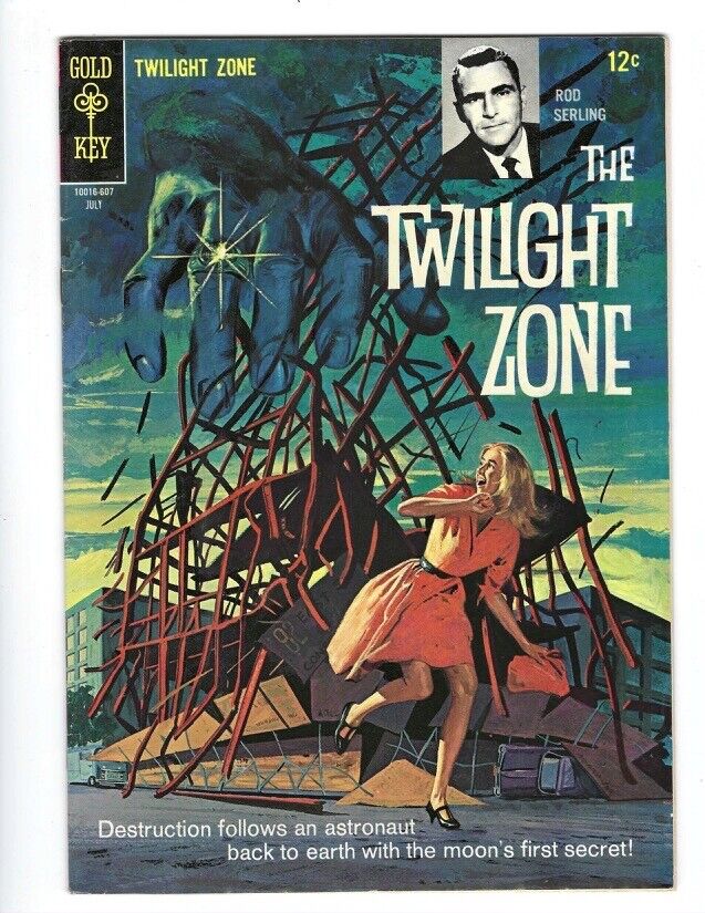 Twilight Zone #16 Gold Key 1966 Flat tight and glossy VF or better Rod Serling
