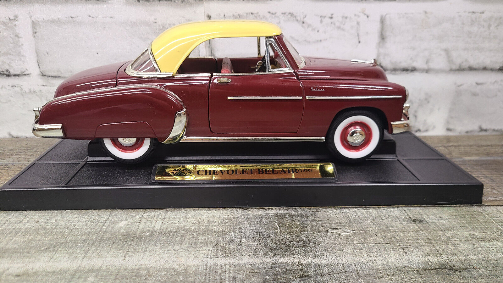 Vintage Die-Cast Mira by Solido 1950 Chevrolet Bel Air Coupe No. 203384