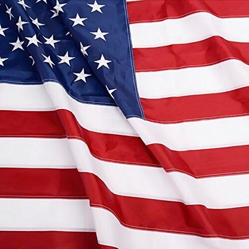 American Flag Large US Flags Made in USA Heavy Duty Embroidered Stars 6 x 10 Ft