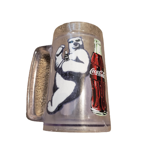 Coca Cola 1998 Polar Bear Mug Stein 6\
