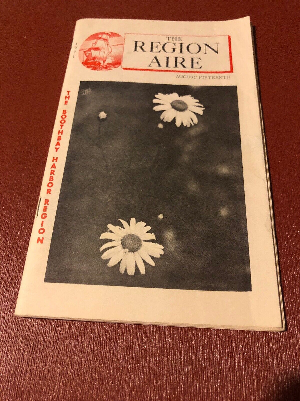 1971 Boothbay Maine The Region Aire Booklet