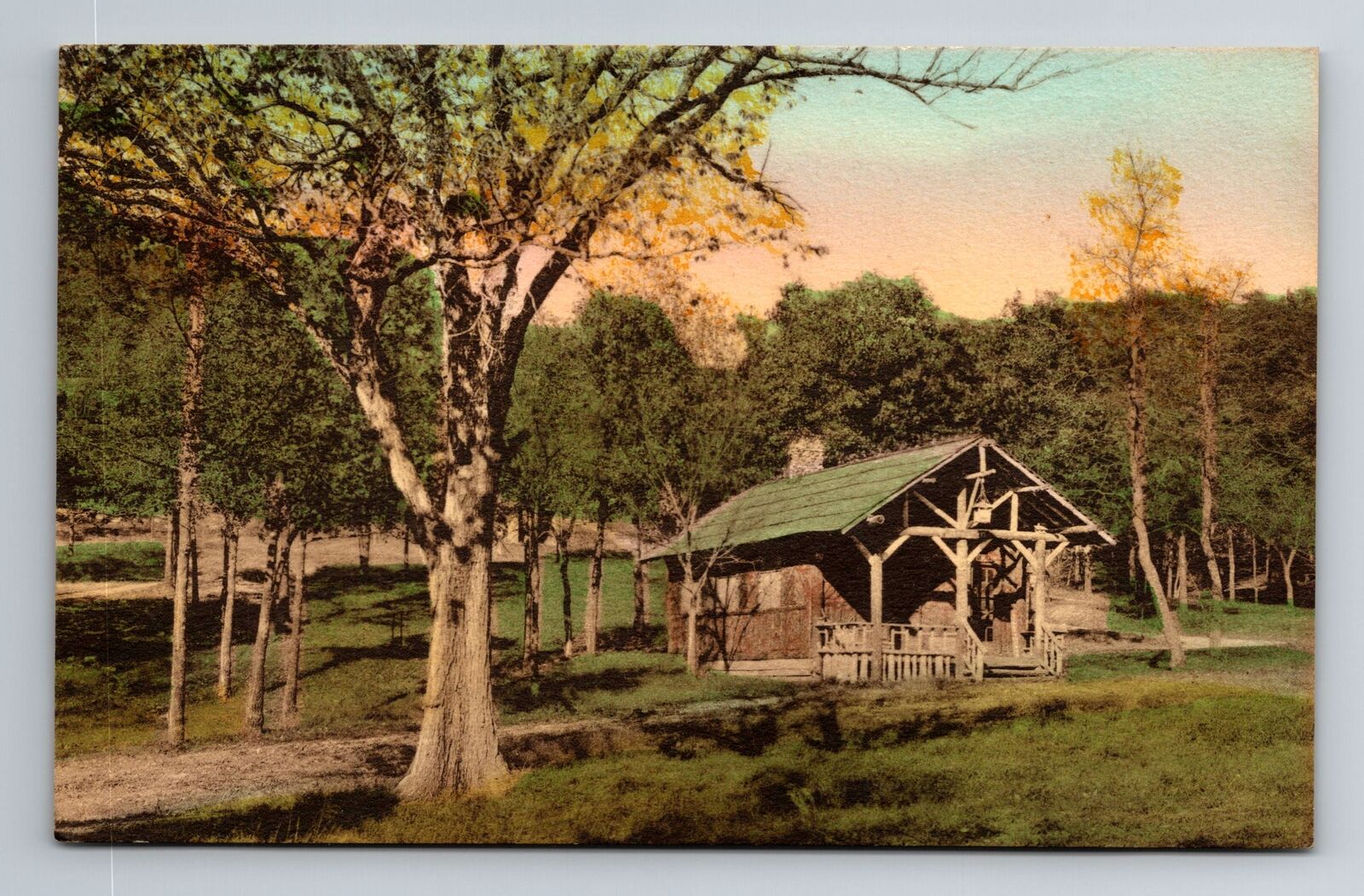 Sulphur Springs AR-Arkansas, Office, Ozark Colony, Antique, Vintage Postcard