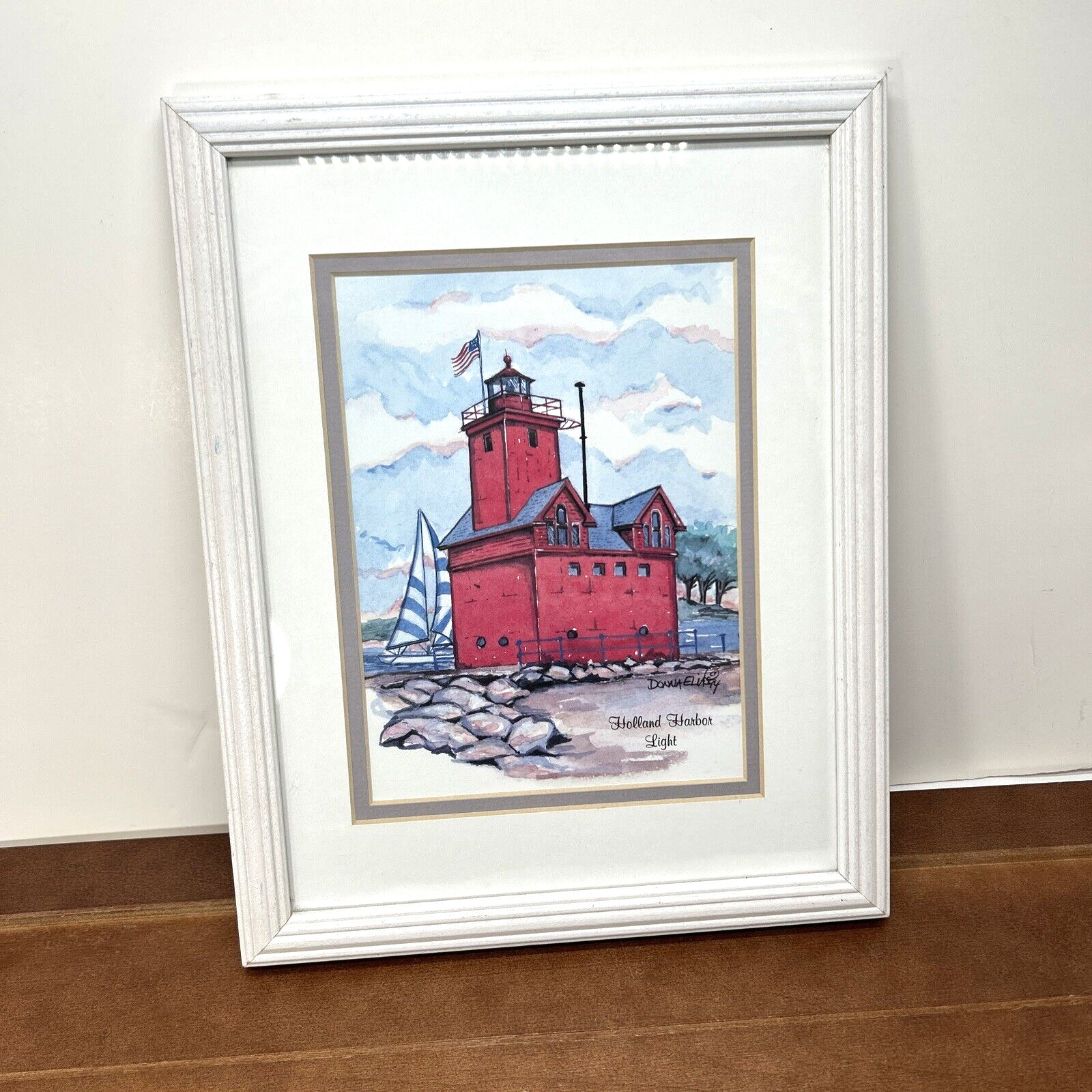 The Collectors by Donna Elias, Holland Harbor Michigan Wall Art Print Framed