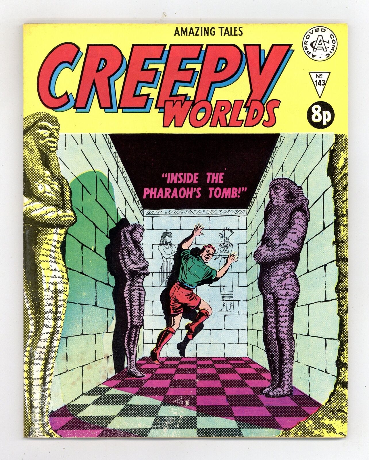 Creepy Worlds #143 VG 4.0 1973