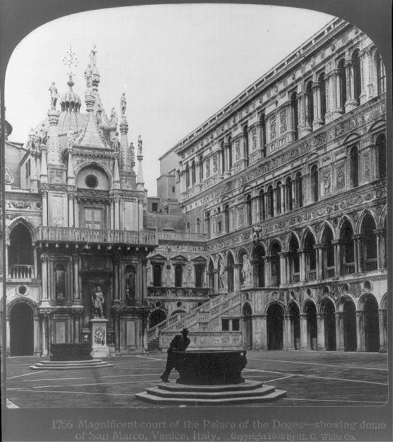 Magnificent Court,Palace of the Dogs,Dome of San Marco,Venice,Italy,c1909