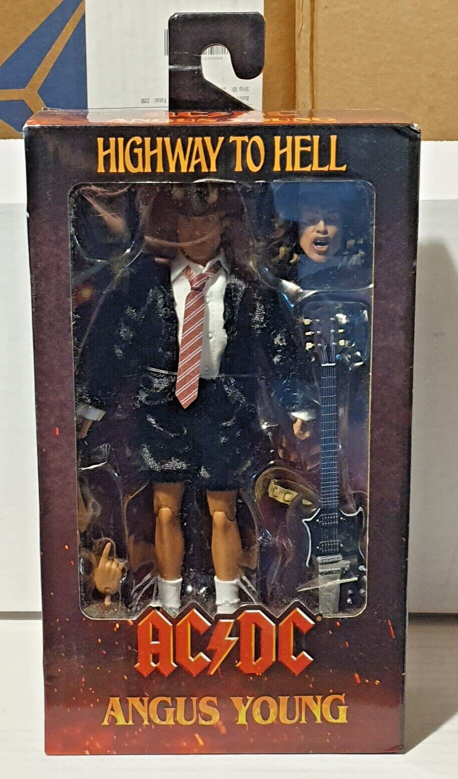 NECA AC/DC Angus Young Highway To Hell Action Figure Rock Star Toys