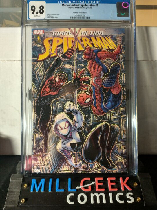 Marvel Action Spider-Man #1 (2018) CGC 9.8 Rare Kevin Eastman Variant