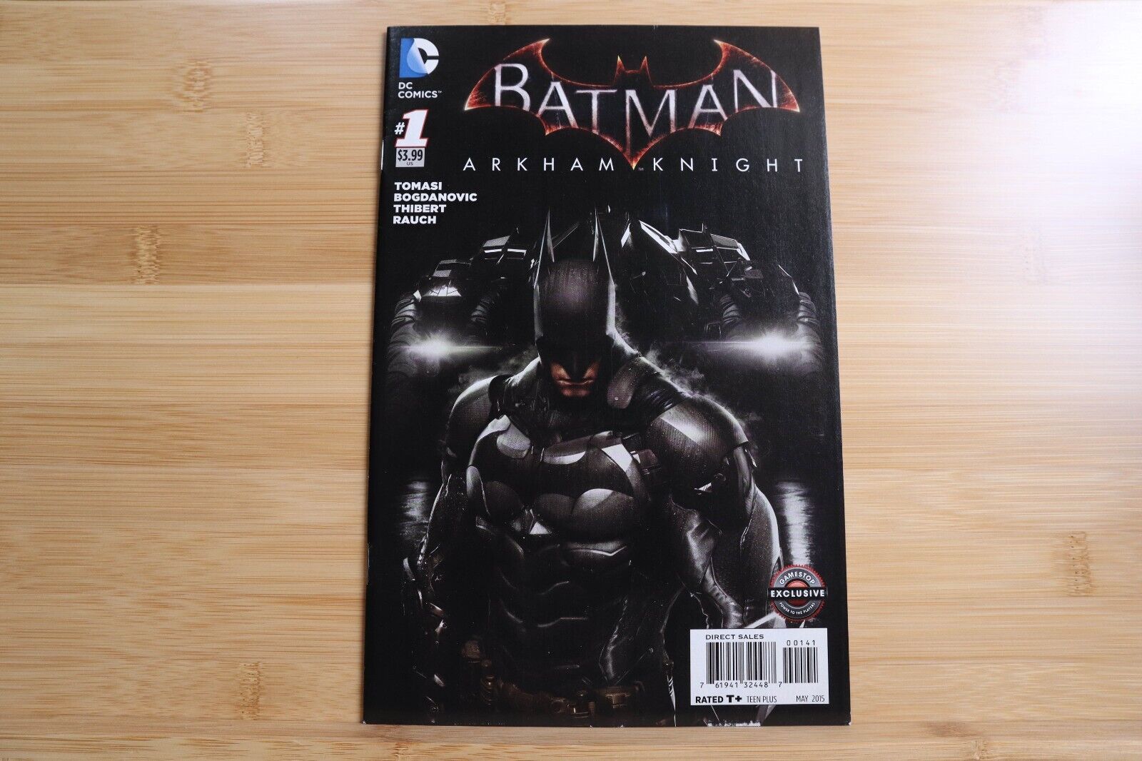 Batman: Arkham Knight #1 Gamestop Exclusive Variant DC Comics NM - 2015