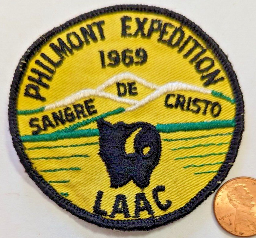 1969 Philmont Expedition Trek Contingent Patch Los Angeles Area Cncl California