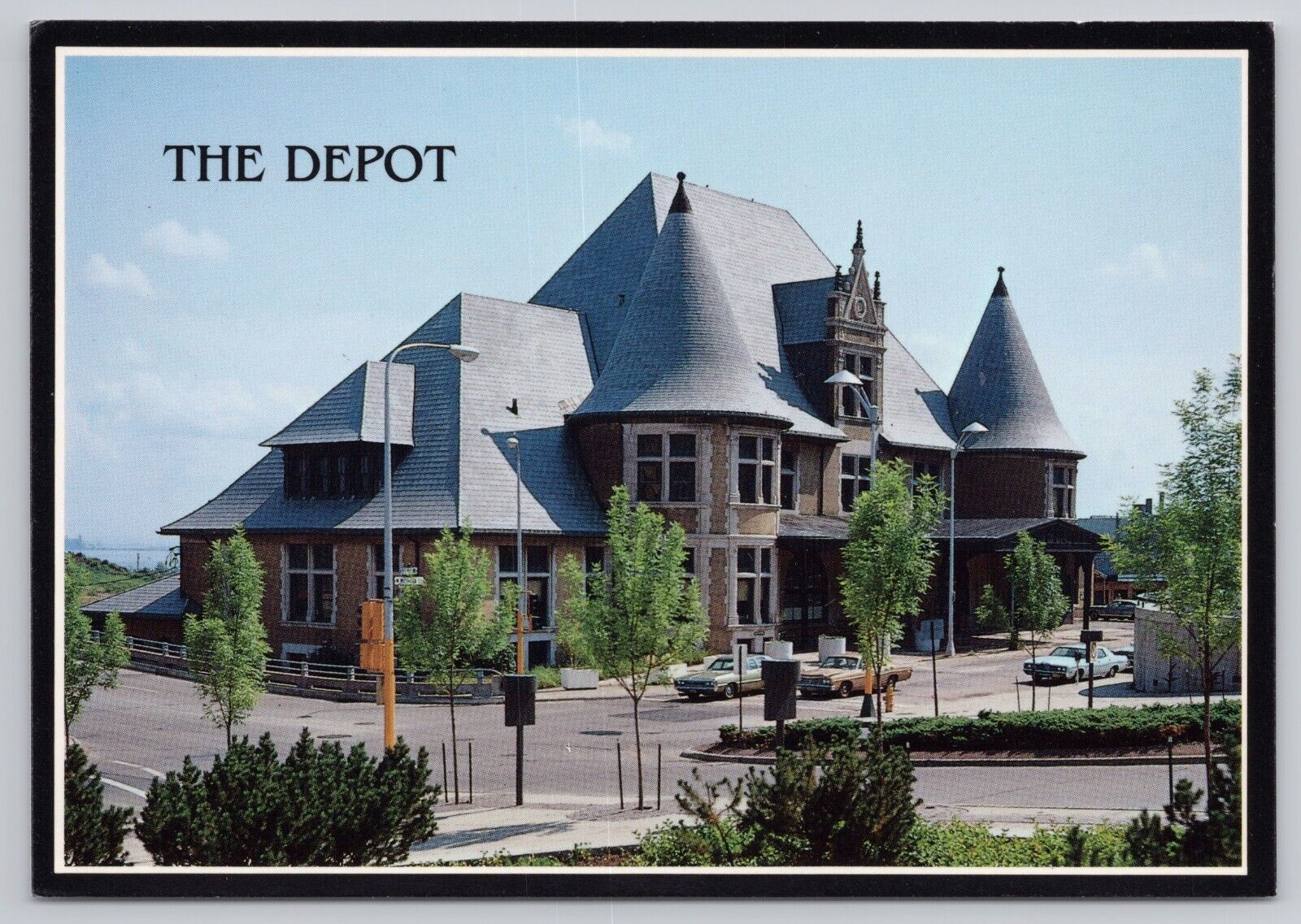 Duluth Minnesota, Union Depot, 1893, Vintage Postcard