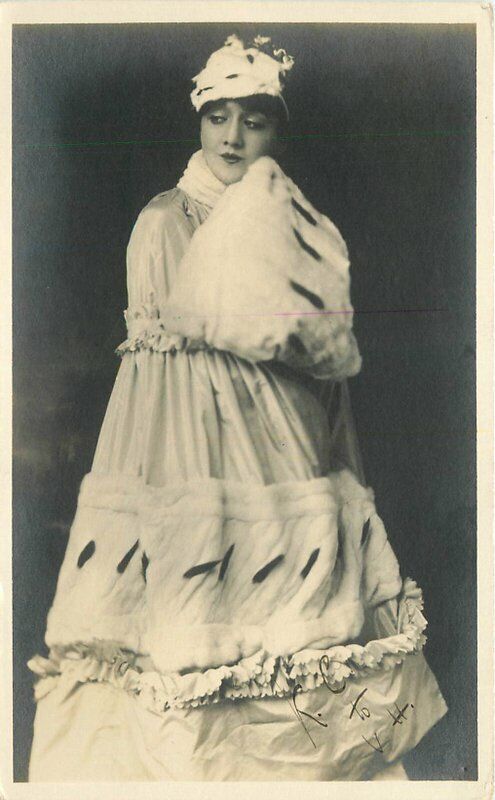 C-1910 Katherine Cornell Stage Actress RPPC Photo Postcard 12956