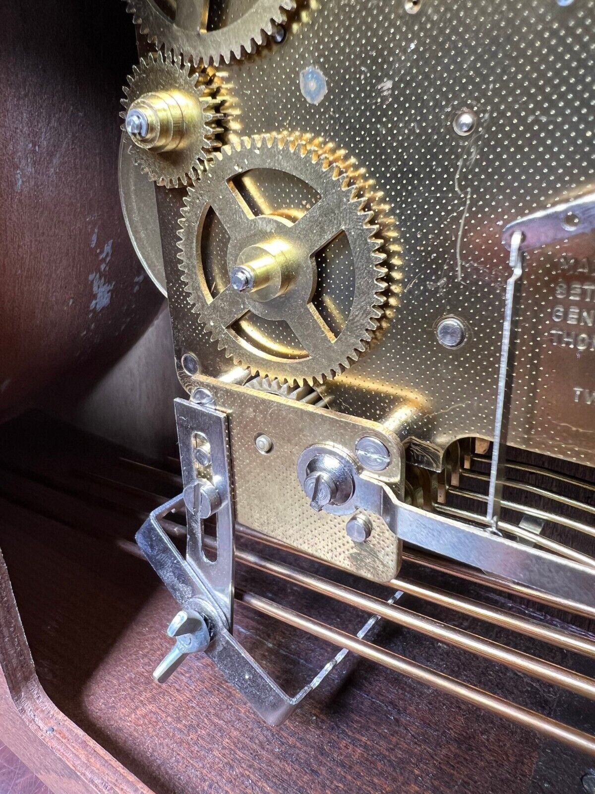 Seth Thomas 8 Day Westminster Chime Mantel Clock Parts Repair