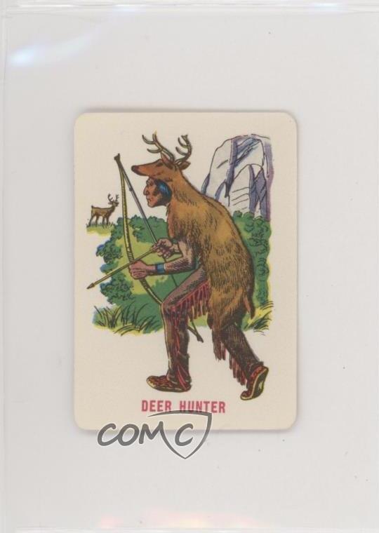 1967 Ed-U-Cards Cowboys and Indians Mini Deer Hunter #33 0w6