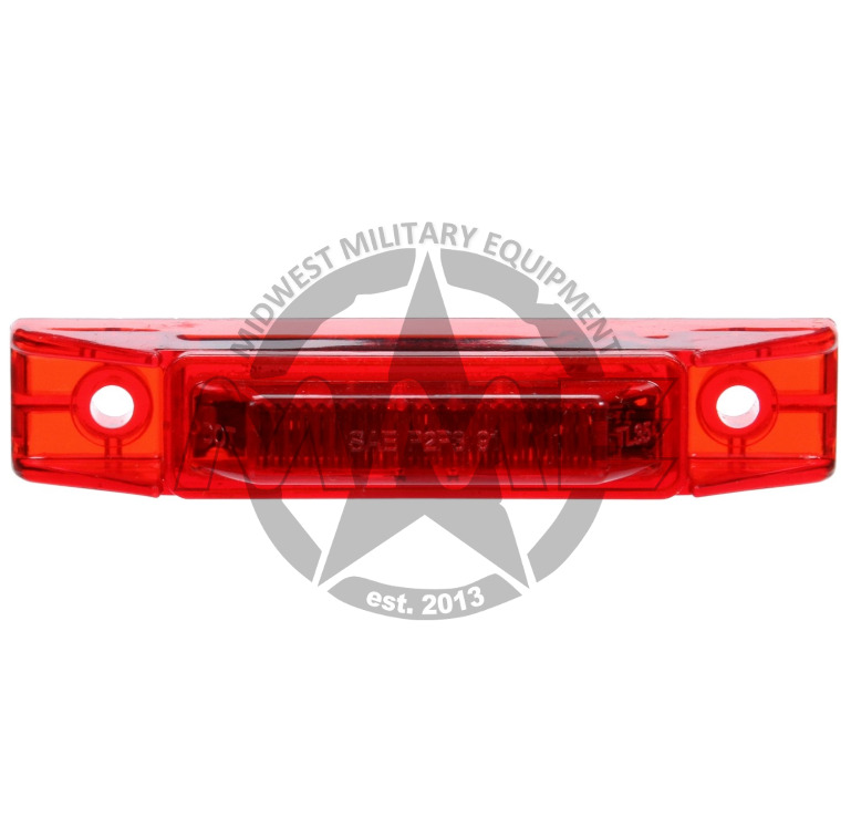 LED RED SIDE MARKER LIGHT FOR MTVR OSHKOSH MK23