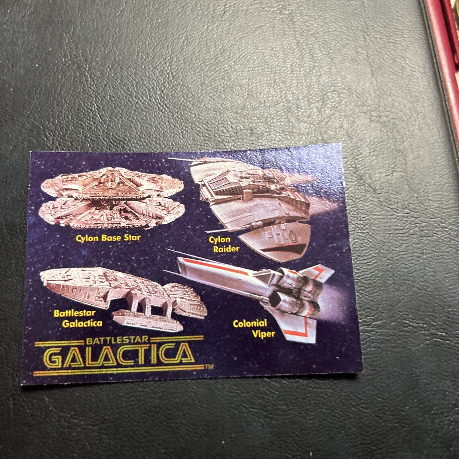 11b Battlestar Galactica 1996 Dart #33 Special Offer Toy starShips Model Kits